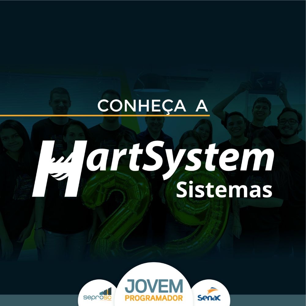HartSystem Sistemas é a mais nova patrocinadora do Jovem Programador