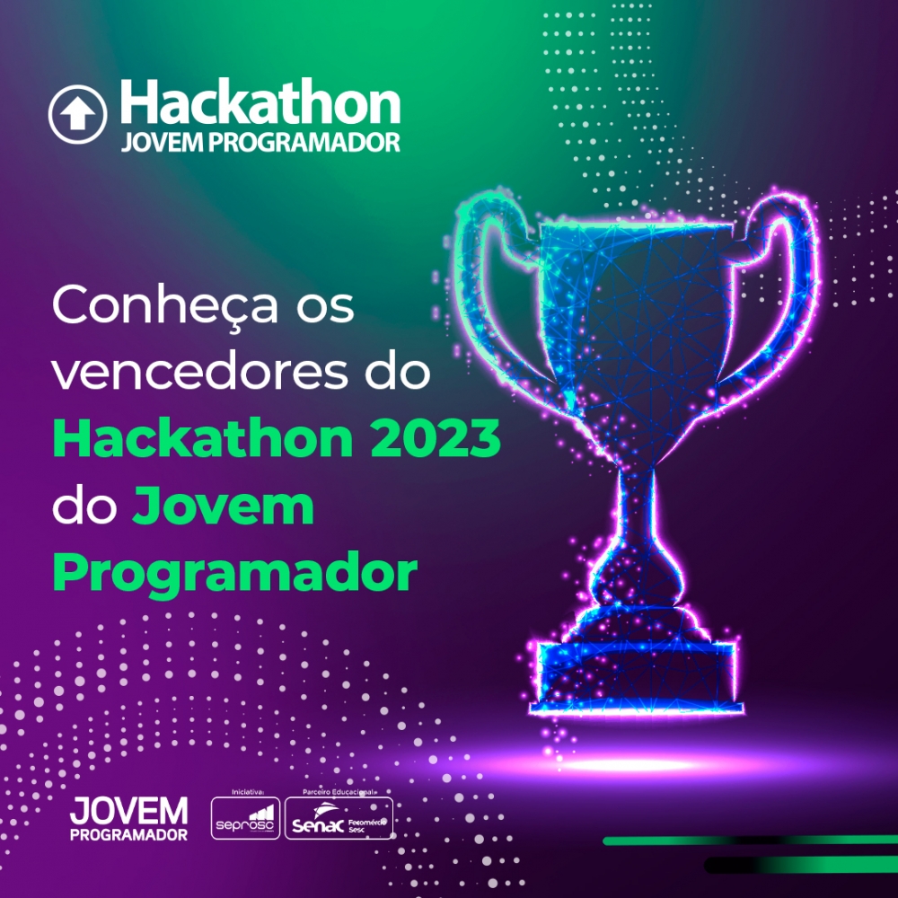 Jovem Programador 2023: final do Hackathon premiou alunos do programa
