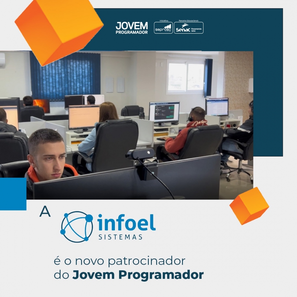 Infoel Sistemas é a nova patrocinadora do Jovem Programador