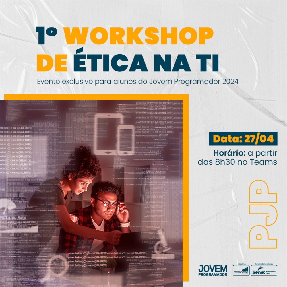 Jovem Programador promove workshop de ética