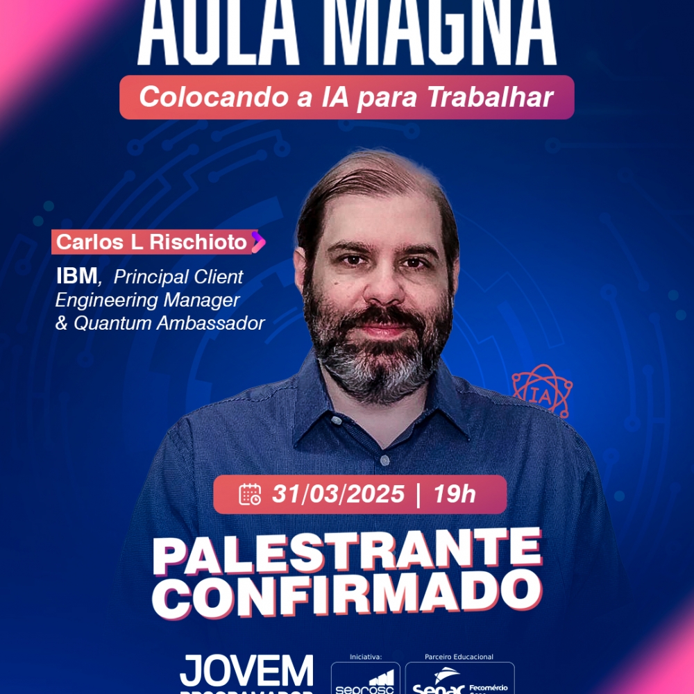 Jovem Programador dá início à 5ª edição com evento inédito, palestra da IBM e homenagens