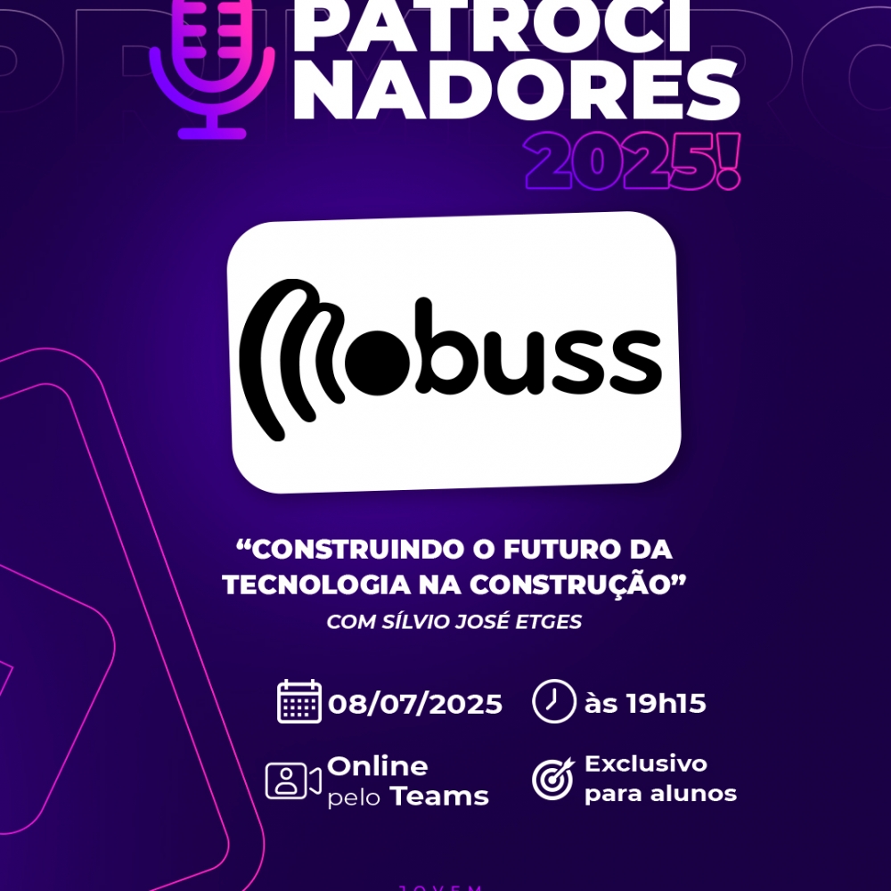 Mobuss apresenta soluções inovadoras na construção civil em talk com alunos do Programa Jovem Programador