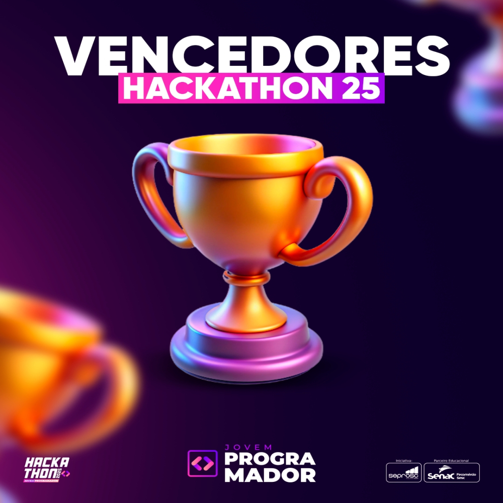 Hackathon Jovem Programador 2025 premia soluções inovadoras com alto impacto social